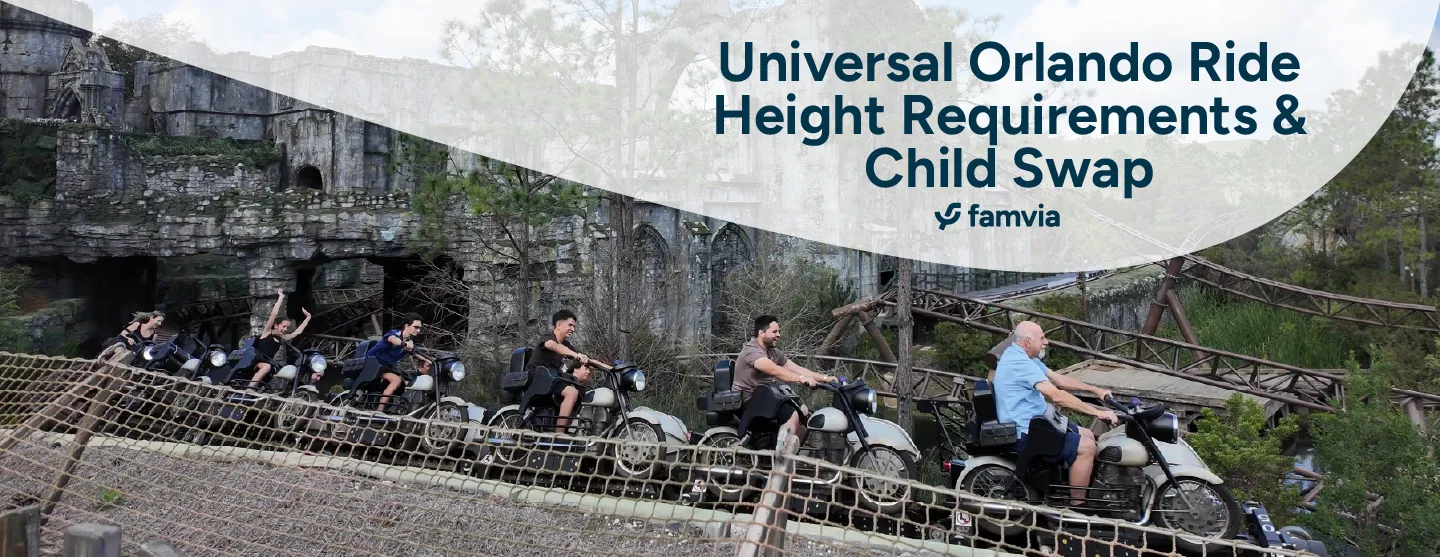 Universal Orlando Ride Height Requirements & Child Swap