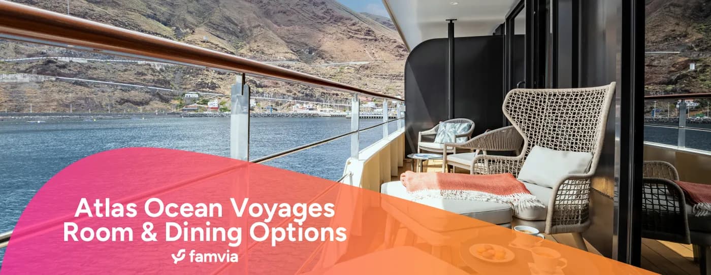 Atlas Ocean Voyages Room & Dining Options