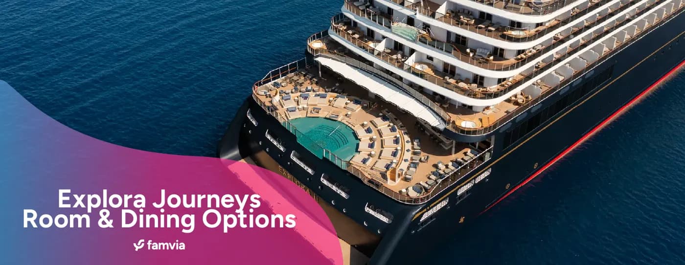 Explora Journeys Room & Dining Options