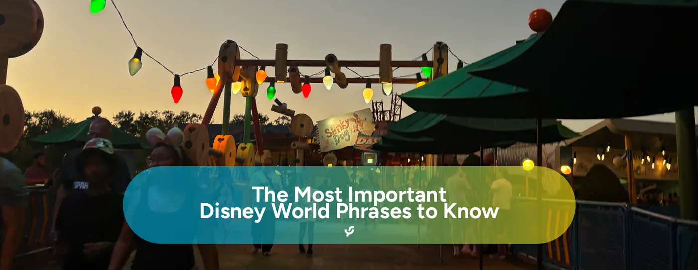 The Most Important Disney World Phrases to Know