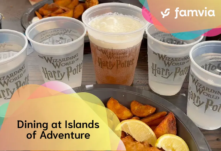 Dining at Islands of Adventure