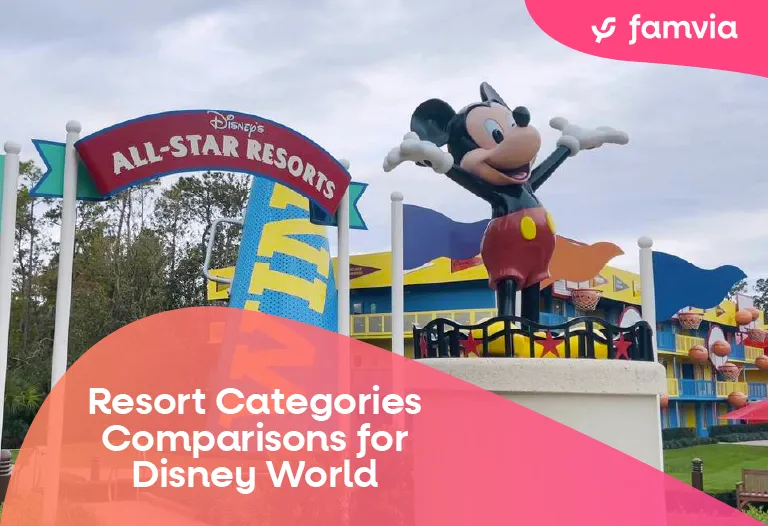 Resort Categories Comparisons for Disney World