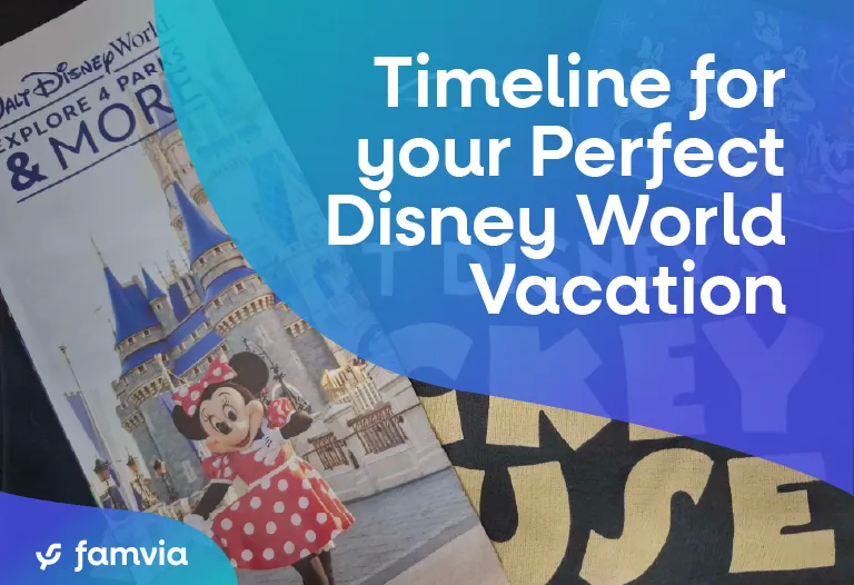 Timeline for your Perfect Disney World Vacation